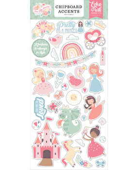 Echo Park Our Little Princess 6x13 Inch Chipboard Accents (OLP271021) Echo Park Our Little Princess 6x13 Inch Chipboard Accents (OLP271021)