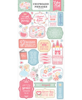 Echo Park Our Little Princess 6x13 Inch Chipboard Phrases (OLP271022) Echo Park Our Little Princess 6x13 Inch Chipboard Phrases (OLP271022)