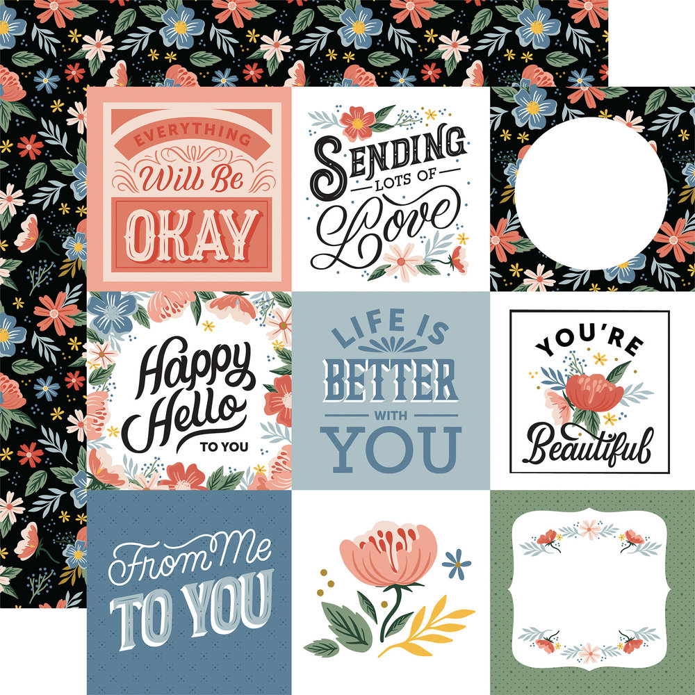 Echo Park Salutations No.2 6x6 Inch Paper Pad (SANO272023)