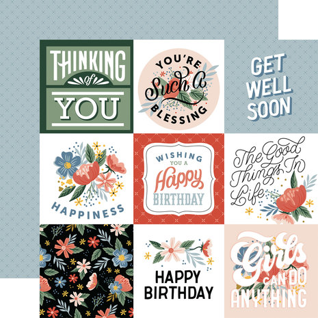 Echo Park Salutations No.2 6x6 Inch Paper Pad (SANO272023)