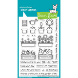 Lawn Fawn Garden Before 'n Afters Clear Stamps (LF2768)