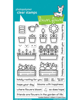 Lawn Fawn Garden Before 'n Afters Clear Stamps (LF2768) Lawn Fawn Garden Before 'n Afters Clear Stamps (LF2768)