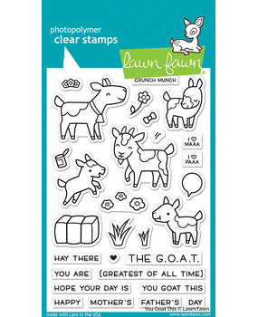 Lawn Fawn You Goat This Clear Stamps (LF2770) Lawn Fawn You Goat This Clear Stamps (LF2770)