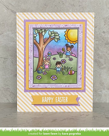 Lawn Fawn Window Scene: Spring Clear Stamps (LF2780) Lawn Fawn Window Scene: Spring Clear Stamps (LF2780)