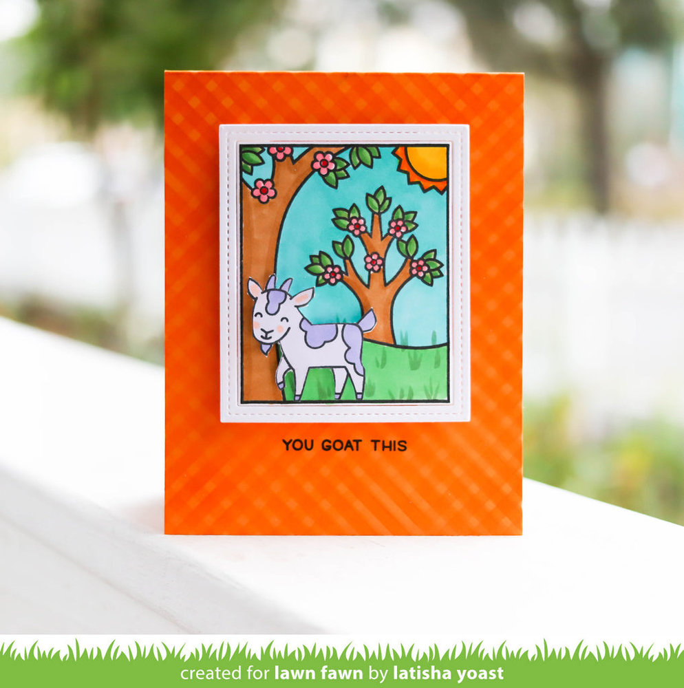 Lawn Fawn Window Scene: Spring Clear Stamps (LF2780) Lawn Fawn Window Scene: Spring Clear Stamps (LF2780)