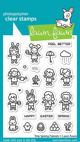 Lawn Fawn Tiny Spring Friends Clear Stamps (LF2778) Lawn Fawn Tiny Spring Friends Clear Stamps (LF2778)
