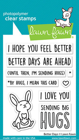 Lawn Fawn Better Days Clear Stamps (LF2790) Lawn Fawn Better Days Clear Stamps (LF2790)