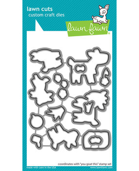 Lawn Fawn You Goat This Dies (LF2771) Lawn Fawn You Goat This Dies (LF2771)
