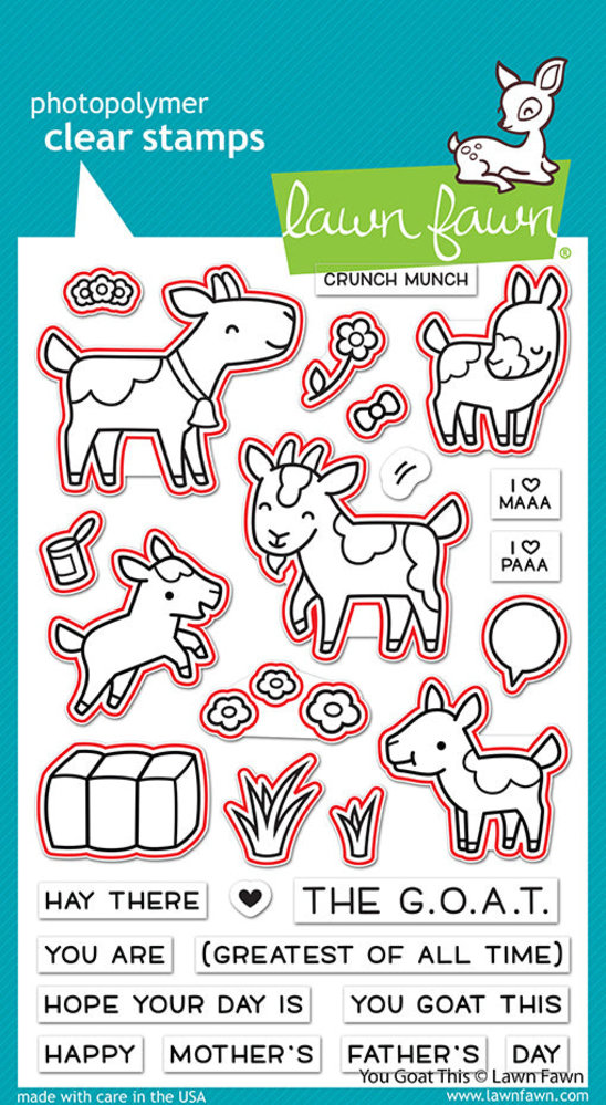 Lawn Fawn You Goat This Dies (LF2771) Lawn Fawn You Goat This Dies (LF2771)