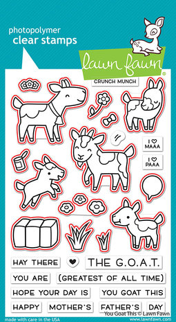 Lawn Fawn You Goat This Dies (LF2771) Lawn Fawn You Goat This Dies (LF2771)