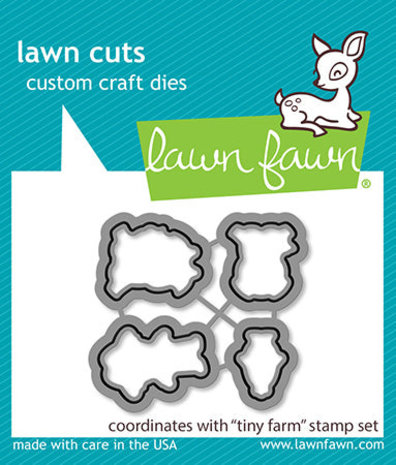 Lawn Fawn Tiny Farm Dies (LF2773) Lawn Fawn Tiny Farm Dies (LF2773)