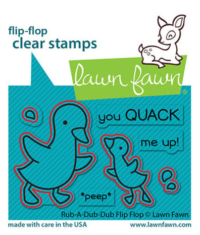 Lawn Fawn Rub-A-Dub-Dub Flip-Flop Dies (LF2777) Lawn Fawn Rub-A-Dub-Dub Flip-Flop Dies (LF2777)
