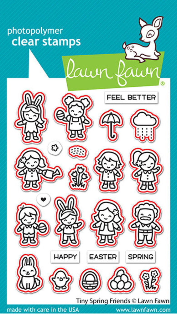 Lawn Fawn Tiny Spring Friends Dies (LF2779) Lawn Fawn Tiny Spring Friends Dies (LF2779)