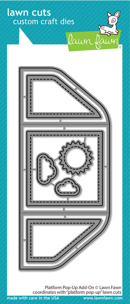 Lawn Fawn Platform Pop-Up Add-On Dies (LF2793) Lawn Fawn Platform Pop-Up Add-On Dies (LF2793)