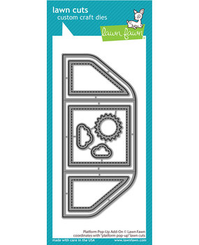 Lawn Fawn Platform Pop-Up Add-On Dies (LF2793) Lawn Fawn Platform Pop-Up Add-On Dies (LF2793)