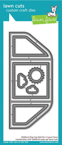 Lawn Fawn Platform Pop-Up Add-On Dies (LF2793) Lawn Fawn Platform Pop-Up Add-On Dies (LF2793)