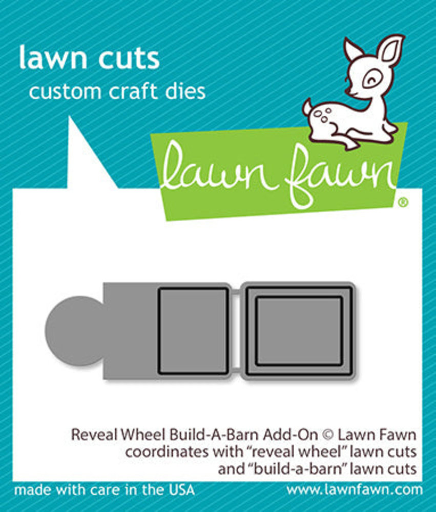 Lawn Fawn Reveal Wheel Build-a-Barn Add-On Dies (LF2797) Lawn Fawn Reveal Wheel Build-a-Barn Add-On Dies (LF2797)