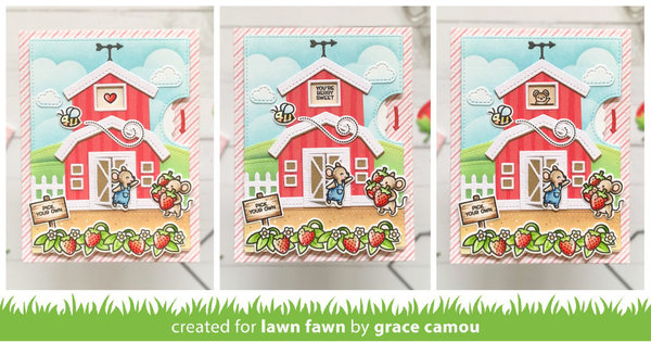 Lawn Fawn Reveal Wheel Build-a-Barn Add-On Dies (LF2797) Lawn Fawn Reveal Wheel Build-a-Barn Add-On Dies (LF2797)