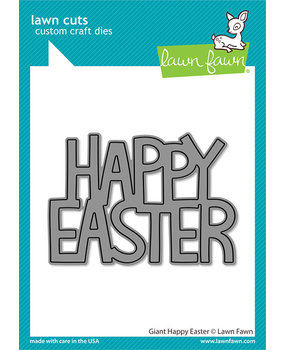 Lawn Fawn Giant Happy Easter Dies (LF2801) Lawn Fawn Giant Happy Easter Dies (LF2801)