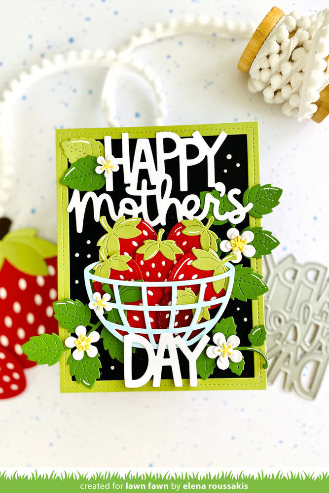 Lawn Fawn Giant Happy Mother's Day Dies (LF2803) Lawn Fawn Giant Happy Mother's Day Dies (LF2803)