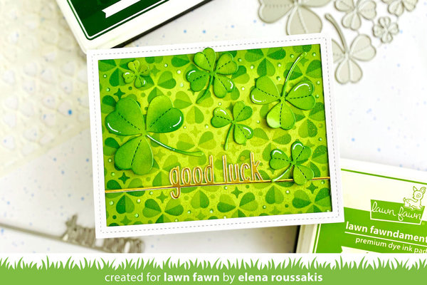 Lawn Fawn Good Luck Line Border Dies (LF2812) Lawn Fawn Good Luck Line Border Dies (LF2812)