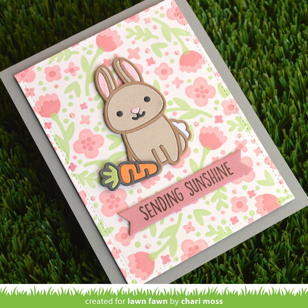 Lawn Fawn Spring Blossoms Background Stencils (LF2821) Lawn Fawn Spring Blossoms Background Stencils (LF2821)