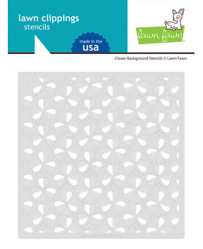Lawn Fawn Clover Background Stencils (LF2823) Lawn Fawn Clover Background Stencils (LF2823)