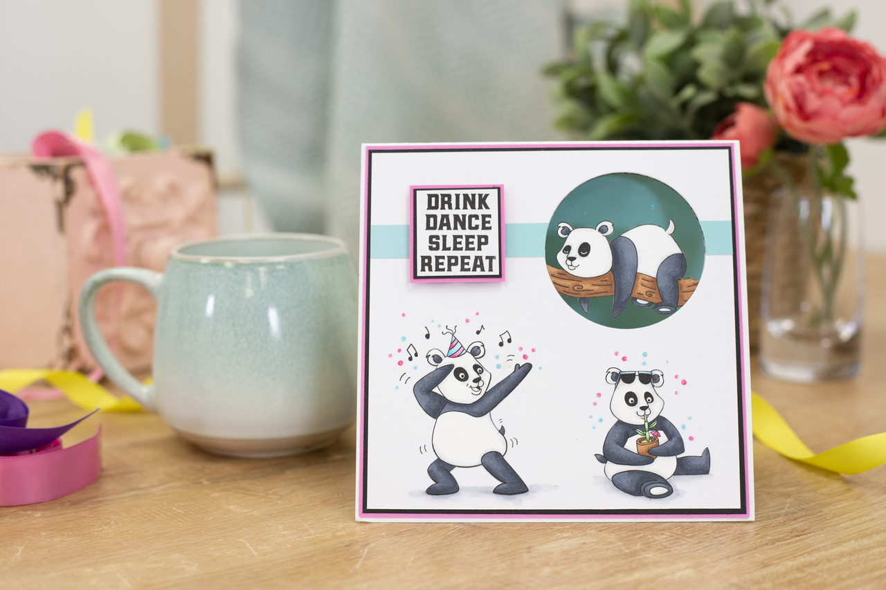 Crafter's Companion Great Minds Drink Alike Clear Stamps (CC-CA-ST-GMDA)