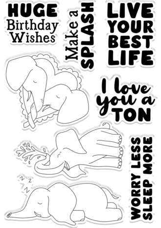 Crafter's Companion Huge Birthday Wishes Clear Stamps (CC-CA-ST-HUBW) Crafter's Companion Huge Birthday Wishes Clear Stamps (CC-CA-ST-HUBW)
