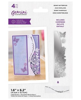 Gemini Bonny Butterflies Stamp & Die (GEM-STD-BOBU)