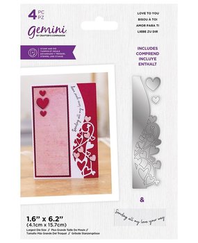 Gemini Love To You Stamp & Die (GEM-STD-LTYO)