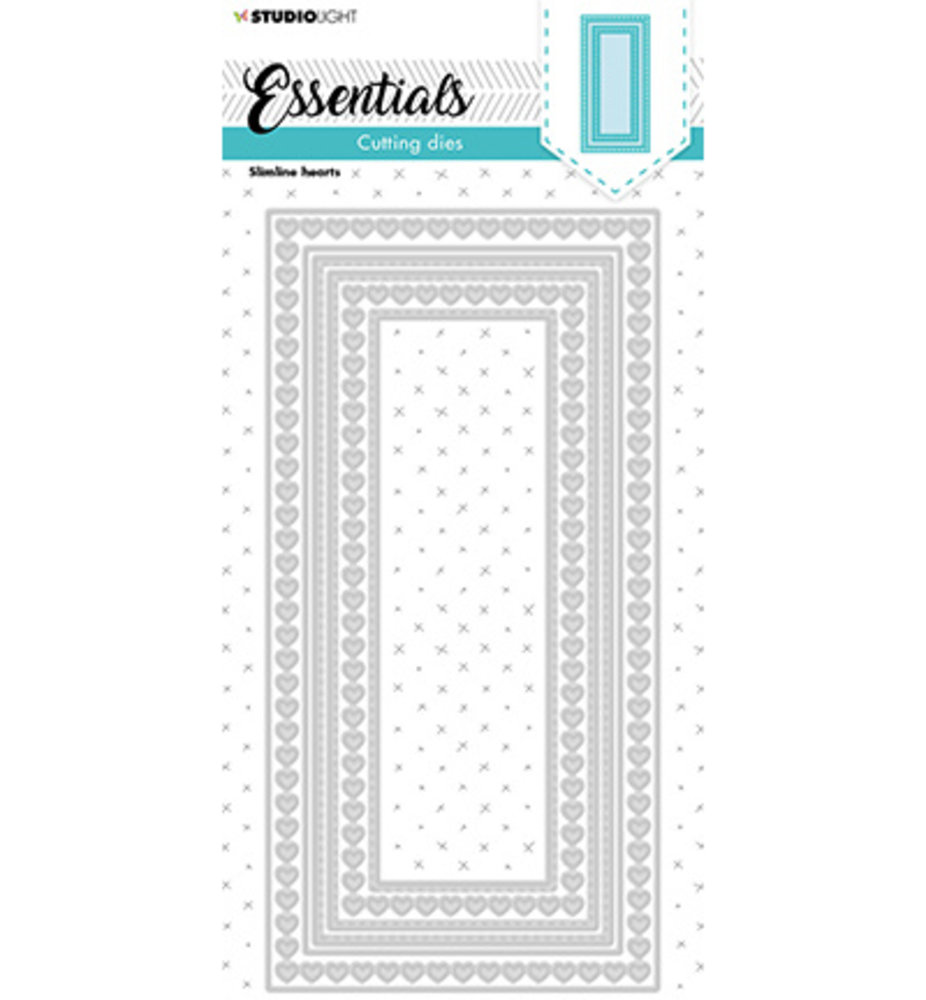 Studio Light Essentials Snijmal Slimline Hearts (SL-ES-CD183) Studio Light Essentials Snijmal Slimline Hearts (SL-ES-CD183)