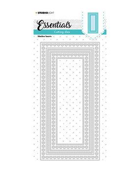 Studio Light Essentials Snijmal Slimline Hearts (SL-ES-CD183)* Studio Light Essentials Snijmal Slimline Hearts (SL-ES-CD183)*
