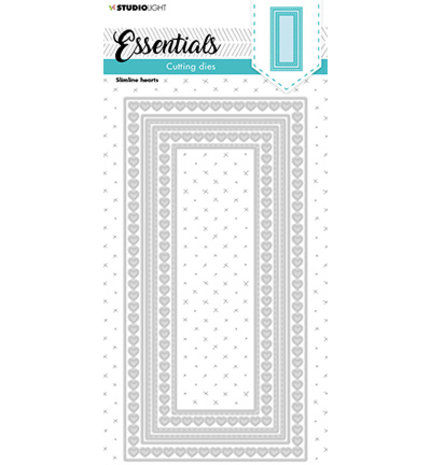 Studio Light Essentials Snijmal Slimline Hearts (SL-ES-CD183) Studio Light Essentials Snijmal Slimline Hearts (SL-ES-CD183)