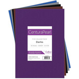 Crafter's Companion Centura Pearl Card Pack Darks (CARD-DARK-40)