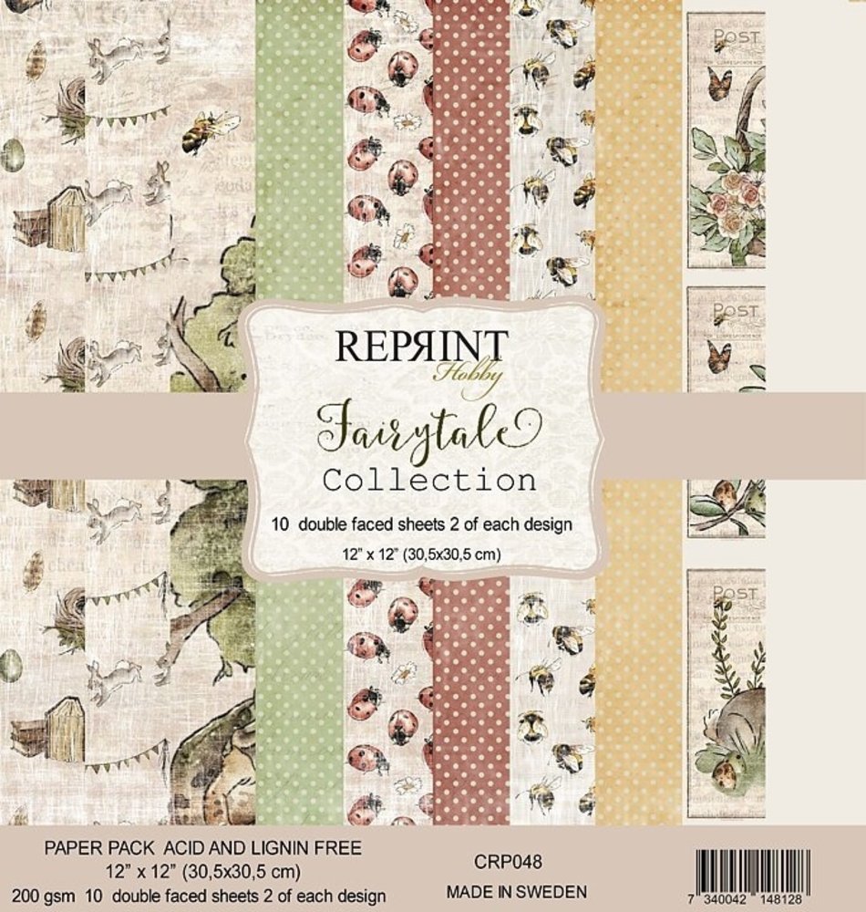 Reprint Fairytale 12x12 Inch Paper Pack (CRP048) Reprint Fairytale 12x12 Inch Paper Pack (CRP048)