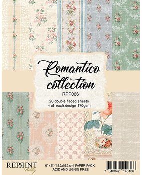 Reprint Romantico Collection 6x6 Inch Paper Pack (RPP066)