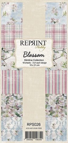 Reprint Blossom Slimline Paper Pack (RPS026) Reprint Blossom Slimline Paper Pack (RPS026)