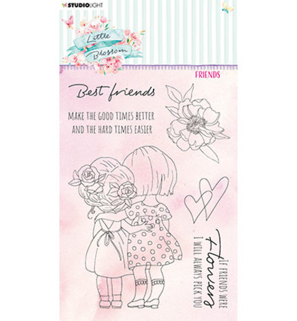 Studio Light Little Blossom Friends Clear Stamp (SL-LB-STAMP194) Studio Light Little Blossom Friends Clear Stamp (SL-LB-STAMP194)