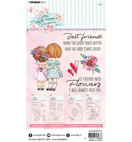 Studio Light Little Blossom Friends Clear Stamp (SL-LB-STAMP194) Studio Light Little Blossom Friends Clear Stamp (SL-LB-STAMP194)