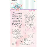 Studio Light Little Blossom Puppy Love Clear Stamp (SL-LB-STAMP195)*