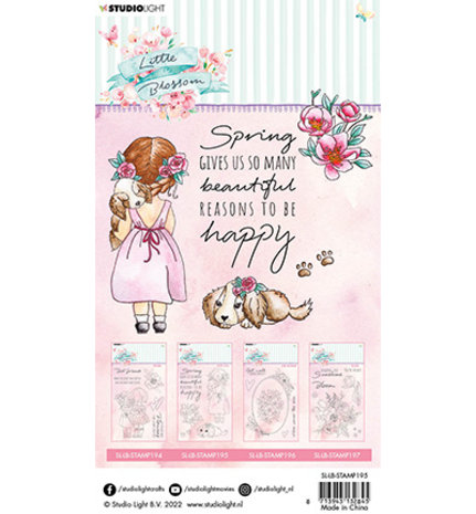 Studio Light Little Blossom Puppy Love Clear Stamp (SL-LB-STAMP195) Studio Light Little Blossom Puppy Love Clear Stamp (SL-LB-STAMP195)
