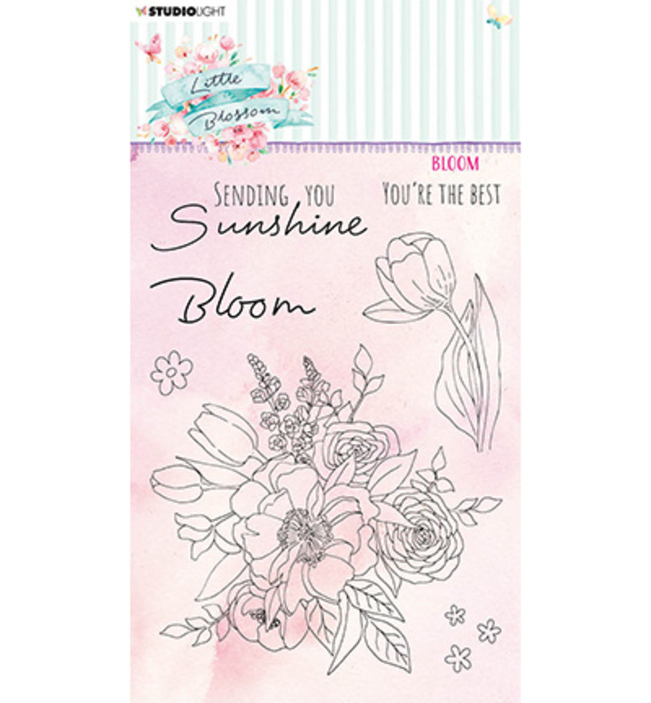 Studio Light Little Blossom Bloom Clear Stamp (SL-LB-STAMP197)