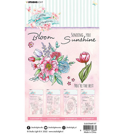 Studio Light Little Blossom Bloom Clear Stamp (SL-LB-STAMP197)