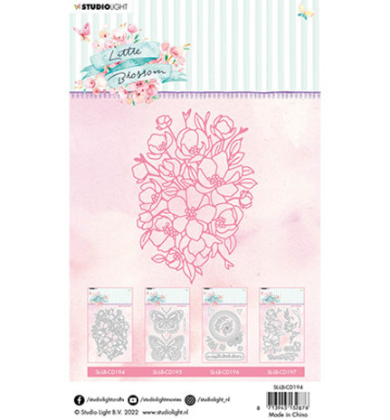 Studio Light Little Blossom Snijmal Happy Blossom (SL-LB-CD194) Studio Light Little Blossom Snijmal Happy Blossom (SL-LB-CD194)
