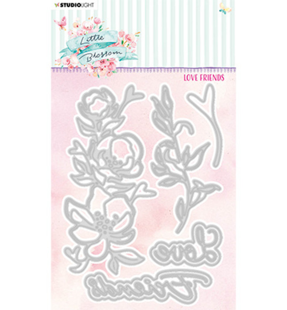 Studio Light Little Blossom Snijmal Love Friends (SL-LB-CD197)