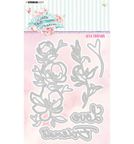 Studio Light Little Blossom Snijmal Love Friends (SL-LB-CD197)