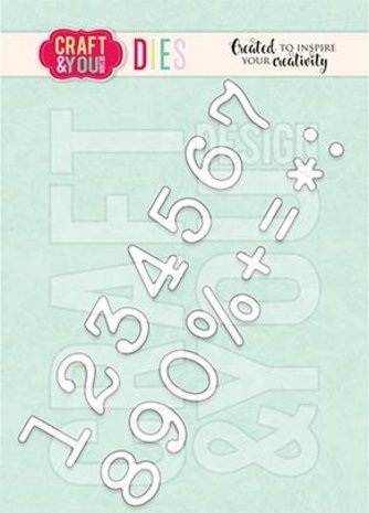 Craft & You Dies Numbers (CW166)