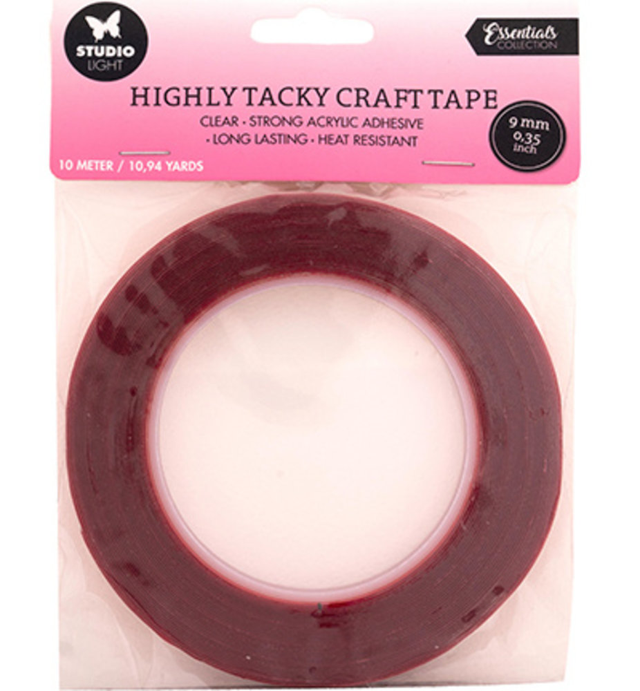 Studio Light Essentials Highly Tacky Craft Tape (9mm) (SL-ES-HTTAPE03) Studio Light Essentials Highly Tacky Craft Tape (9mm) (SL-ES-HTTAPE03)