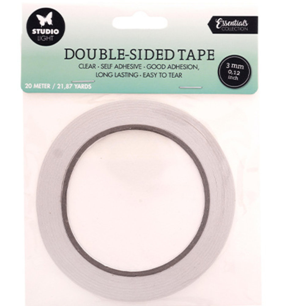 Studio Light Essentials Double-Sided Tape (3mm) (SL-ES-DATAPE01) Studio Light Essentials Double-Sided Tape (3mm) (SL-ES-DATAPE01)